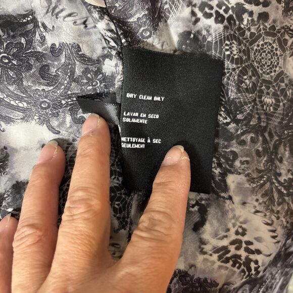 Guess Womens M Wool Blend Faux Lined Mid Length Classic Coat timeless - Picture 12 of 16